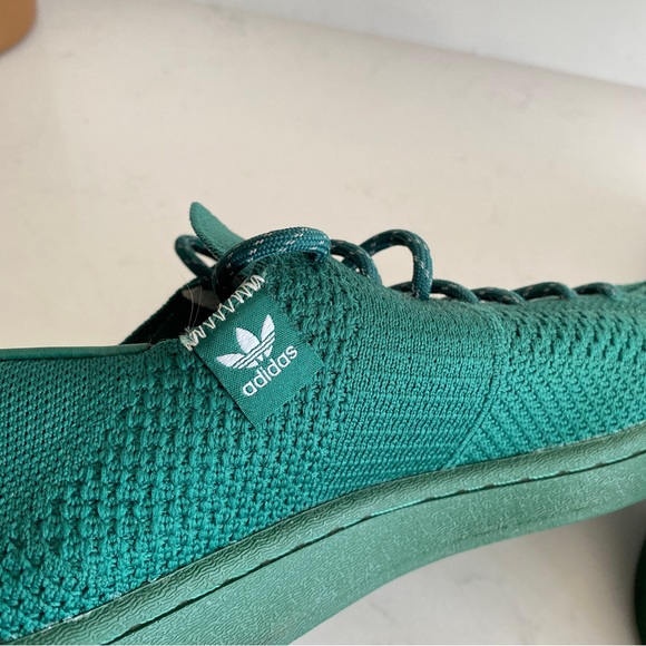 Adidas Pharrell Williams Superstar UK 9 Green PrimeKnit Human Race - Picture 5 of 7